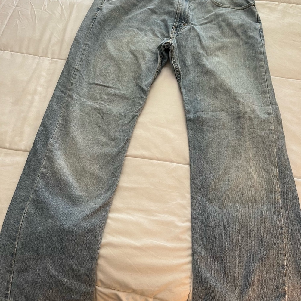 Levi's Light Blue Bootcut Jeans for Men